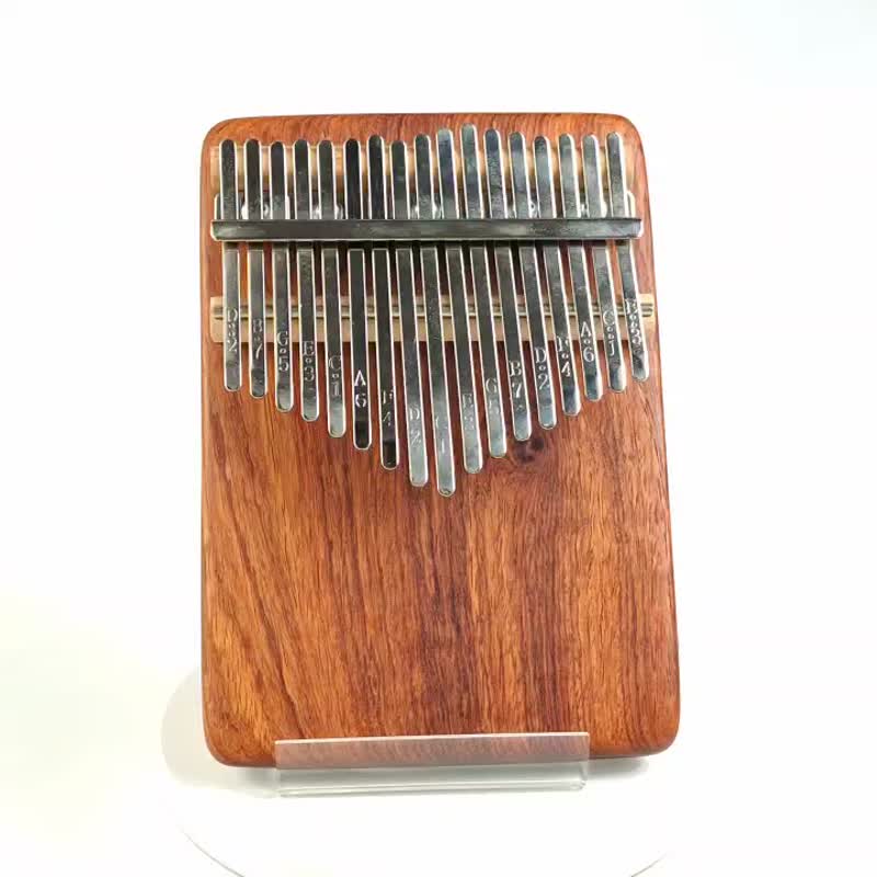 大果紫檀拇指琴/17音拇指琴/KALIMBA - 吉他/樂器 - 木頭 咖啡色