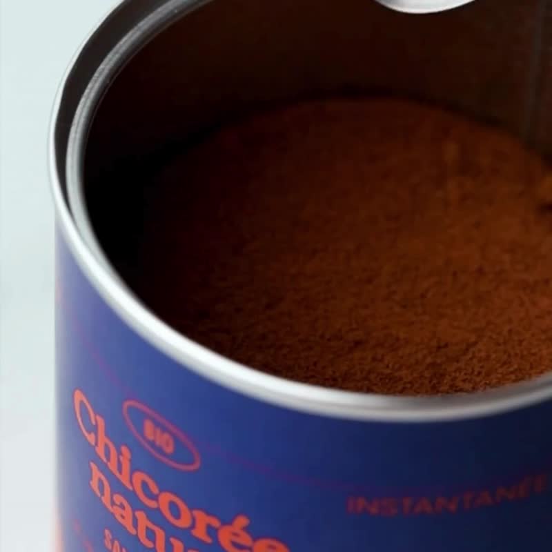 法國Cherico 天然菊苣咖啡/咖啡風味/罐裝80g - 咖啡/咖啡豆 - 新鮮食材 咖啡色