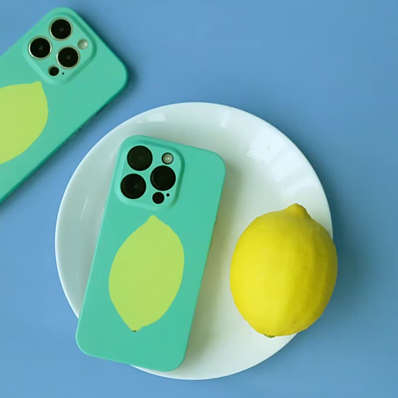 Original Sea Salt Lemon iPhone Case - Phone Cases - Silicone Multicolor