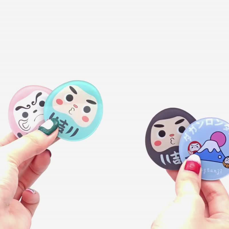 隆探吉 福神 壓克力磁鐵 冰箱貼 - 磁鐵 - 壓克力 