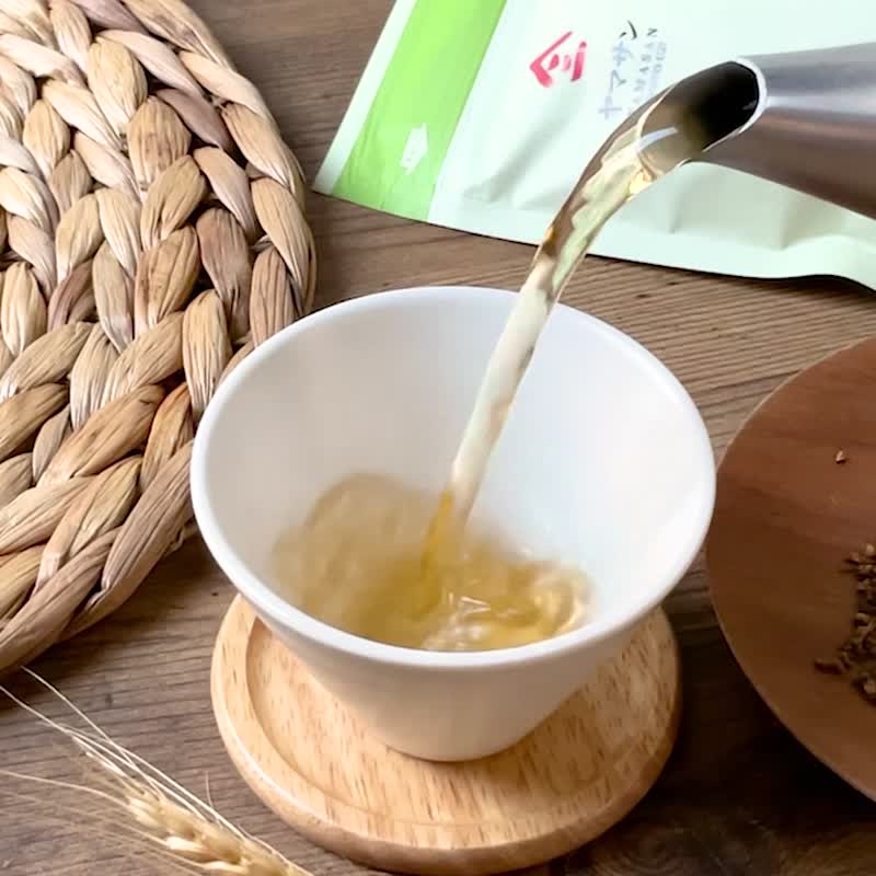 日本有機麥茶零咖啡因 100%天然日本茶 無糖30茶包老人小孩都適合 - 茶葉/茶包/水果茶 - 其他材質 黃色