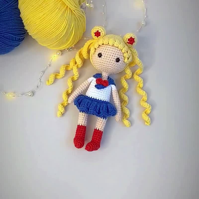 Sailor Moon - crochet anime doll / Amigurumi tutorial PDF - 手工藝教學/工具書 - 其他材質 
