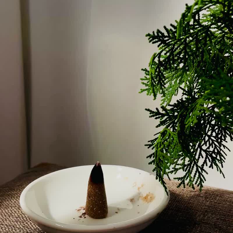 天然草本手作合香【錐香 森呼吸】療癒系  空間淨化  森林氣息 - 香氛/精油/擴香 - 其他材質 