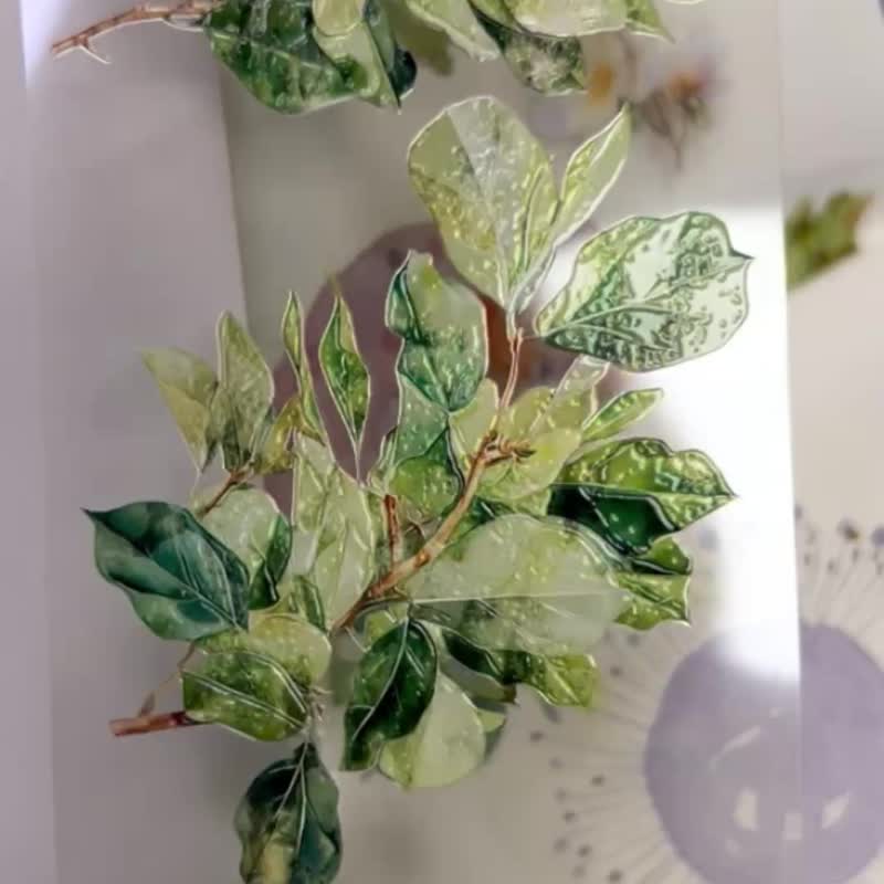 137綠意之鄉Green Haven - 紙膠帶/和紙/PET - 塑膠 多色