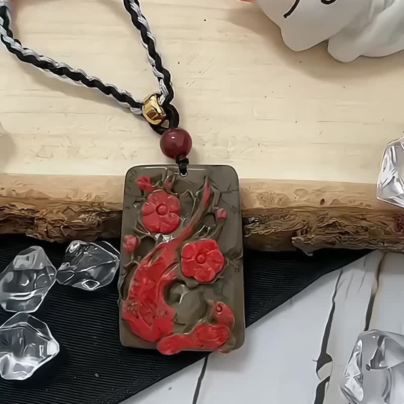 喜上梅梢 - 項鍊 - 其他材質 