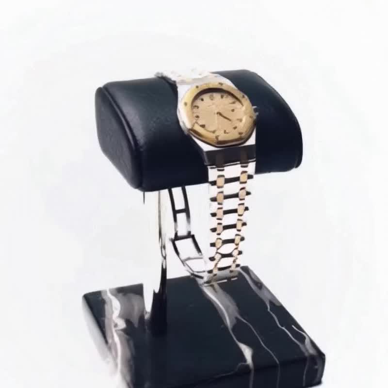 Tosca | Leather Watch Stand-Single Black 真皮錶座 |置錶架 - 男錶/中性錶 - 真皮 