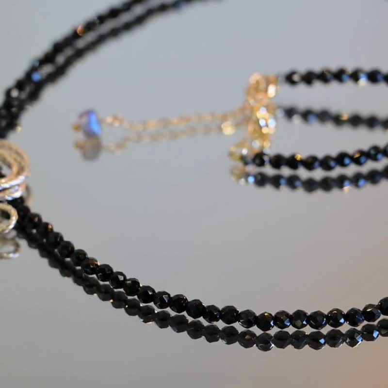 奇幻森林 - 奇異植物心形玫瑰吊墜連項鏈 - 吊飾/掛飾 - 半寶石 多色