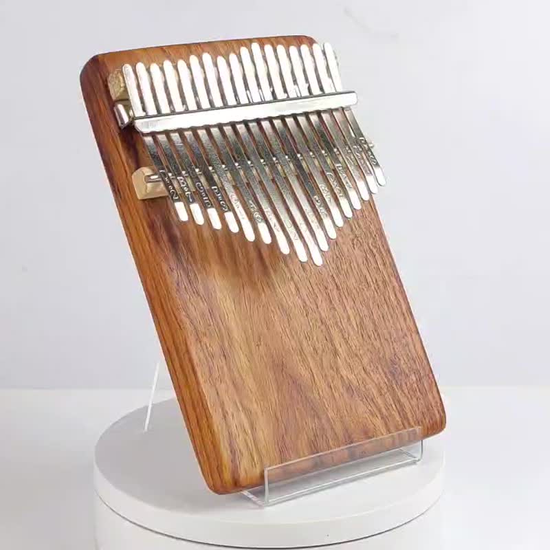 Hedgehog rosewood thumb piano/17 tone single board thumb piano/KALIMBA - กีตาร์เครื่องดนตรี - ไม้ สีทอง