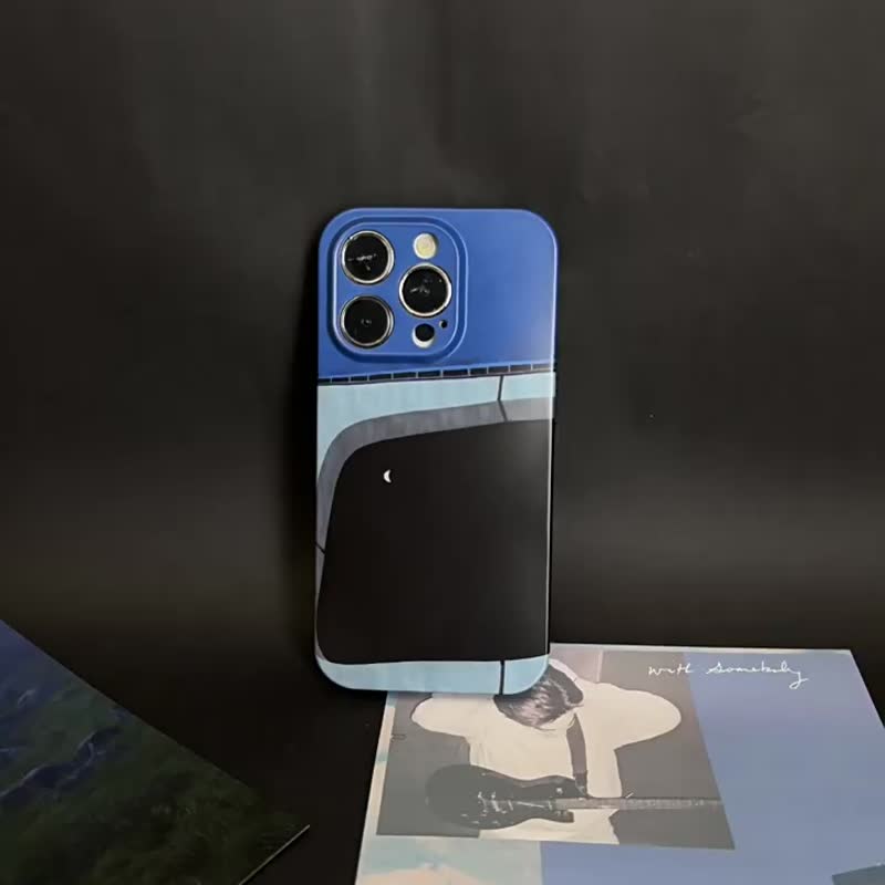 yokoego聯名 漂浮時光 失眠夜iPhone全包手機殼 - 手機殼/手機套 - 矽膠 多色