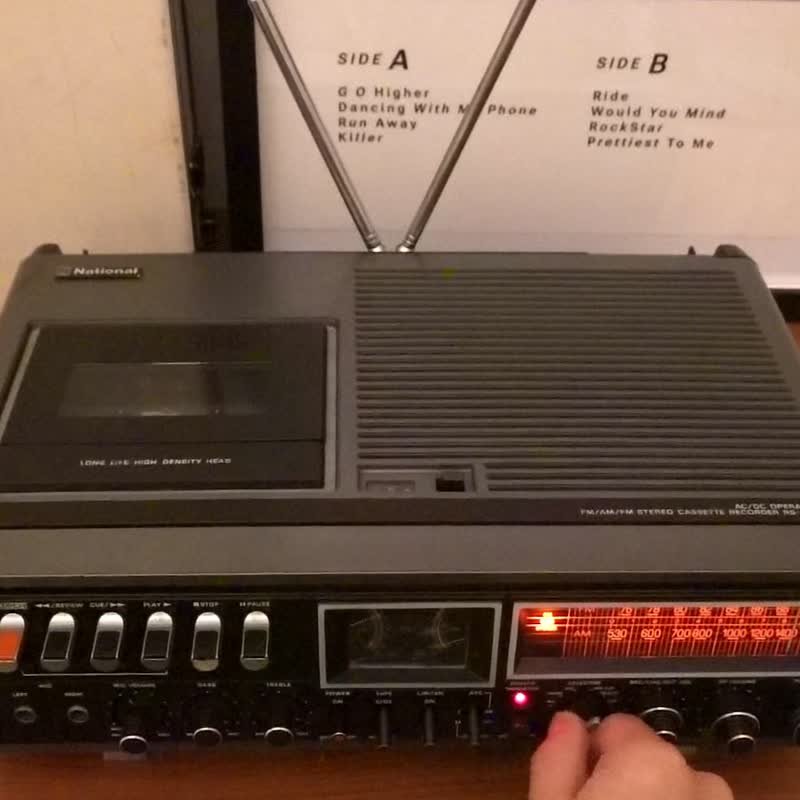 日本 昭和 國際牌 National RS-4400 卡帶 播錄機 古物 古董家電 - 擺飾/家飾品 - 其他材質 多色