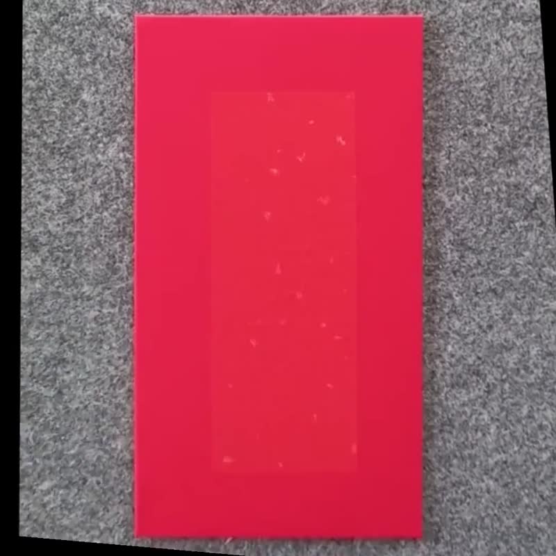 2026-體面 No.1【您的姓氏-5入】100%手寫/古典墨色/手蓋金印 - 紅包袋/春聯 - 紙 紅色