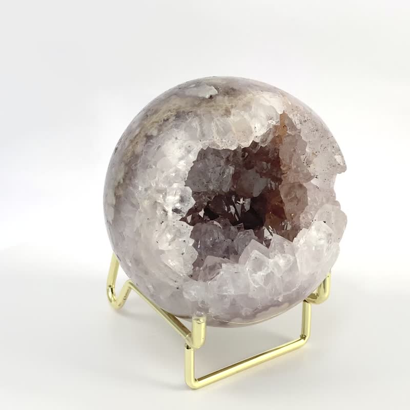 Agate Wish Orb 010469 - Items for Display - Crystal Multicolor