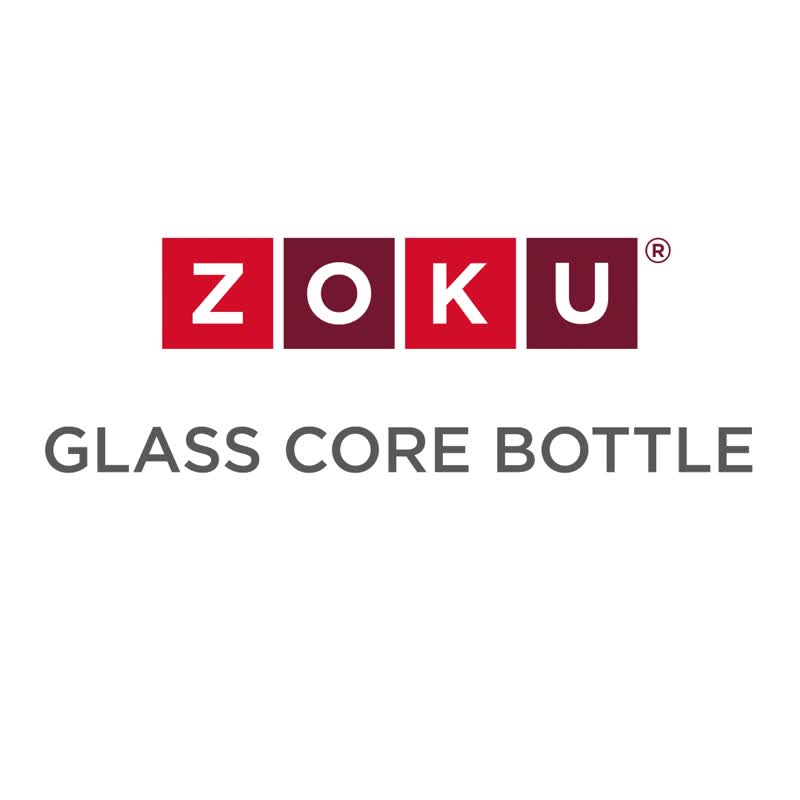 16oz Glass Core Bottle - Zoku – The Lifestyle Dictionary