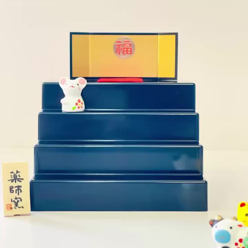 【New】瀨戶燒藥師窯-12生肖彩繪開運吉祥擺飾_雛階版 - 擺飾/家飾品 - 陶 多色