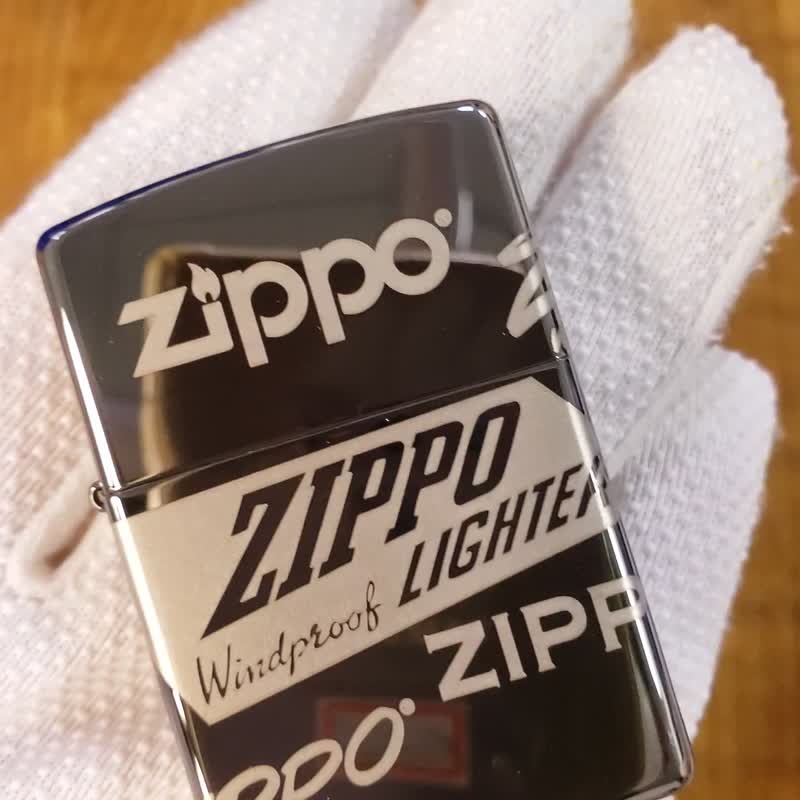 ZIPPO Official Flagship Store] Classic Surround Logo Windproof 