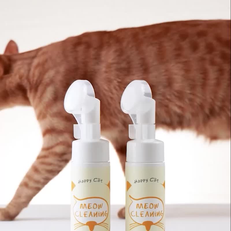 Happy Cat 貓咪泡沫FUN鬆洗500ML補充瓶 - 寵物沐浴乳/洗毛精 - 植物．花 