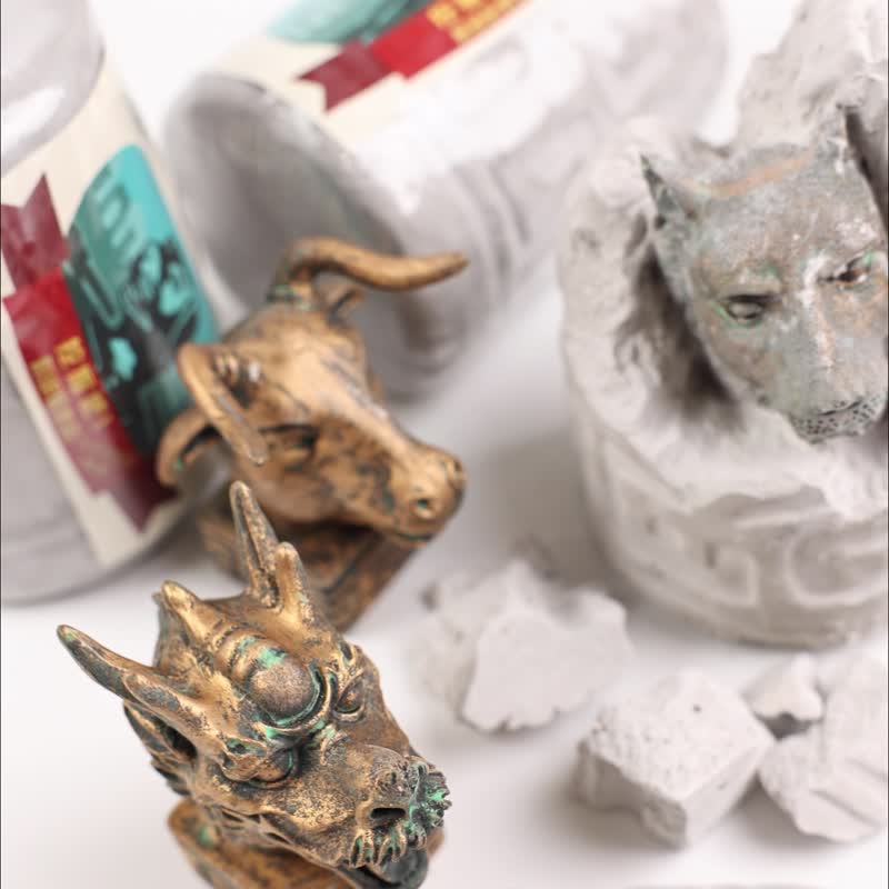 Ecoey the animal head of the twelve zodiac animals excavation live version - Other - Other Materials 