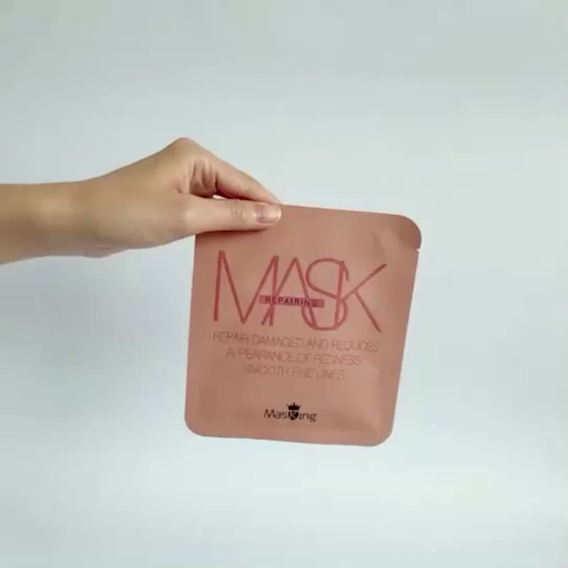 [Christmas Gift Box | Customized Gift] Repairing and Moisturizing Mask 7 pieces after sun exposure, repair, brighten, - Face Masks - Other Materials 