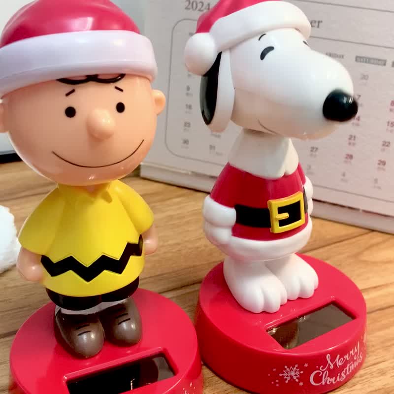 Snoopy doll Xmas - ตุ๊กตา - พลาสติก สีแดง