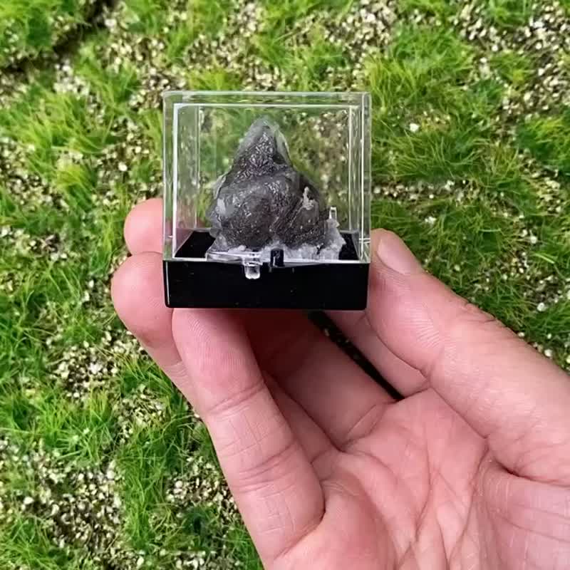 小小能量礦石擺件-可愛精品小迷你熊貓方解石 招財 旺事業 - 擺飾/家飾品 - 水晶 多色