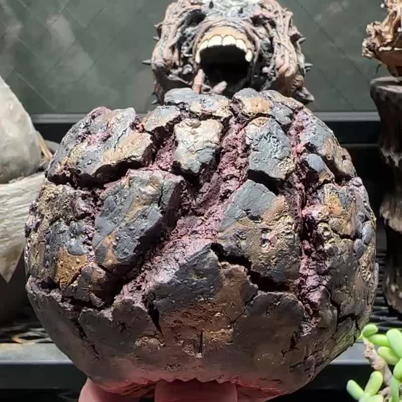 迷彩爆裂盆 - 植栽/盆栽 - 陶 