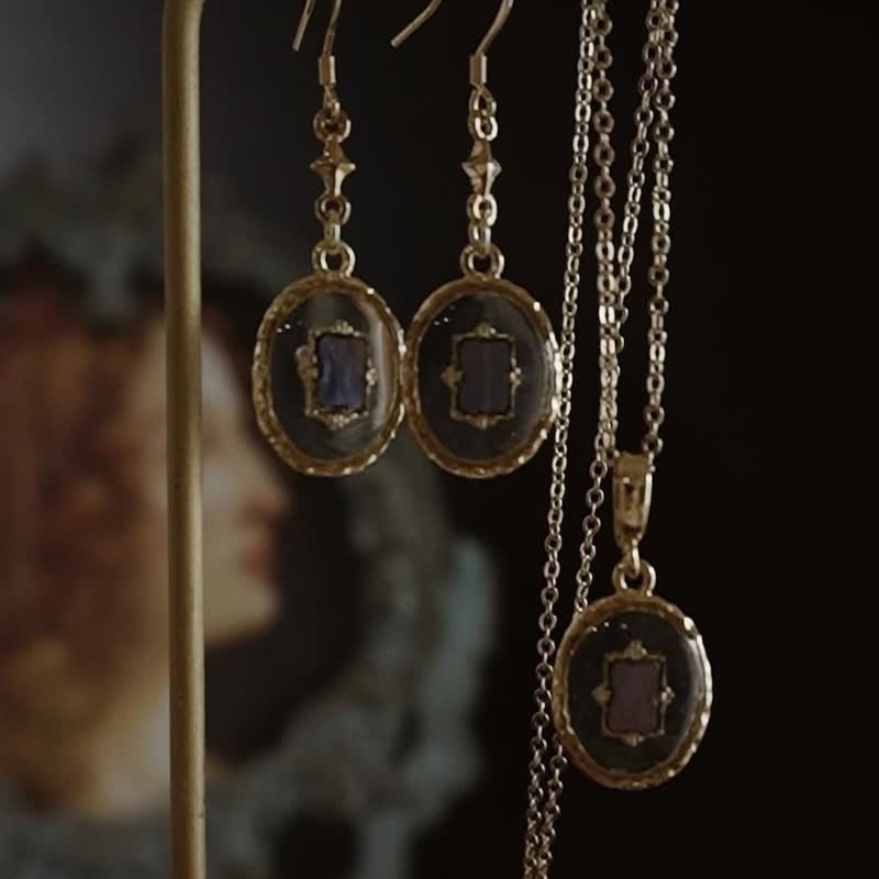 耳環 | Seer's Glass 占者之鏡 - 耳環/耳夾/耳骨夾 - 樹脂 透明