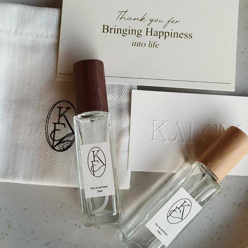 KF - Natural Essential Oil Perfume-Fragrance Couple Course 20ml x 2 pieces | Corporate cooperation available - เทียน/เทียนหอม - สารสกัดไม้ก๊อก 