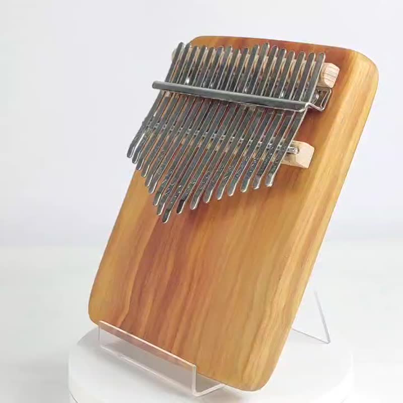 Taiwan cedar thumb piano/17 tone thumb piano/KALIMBA - กีตาร์เครื่องดนตรี - ไม้ 