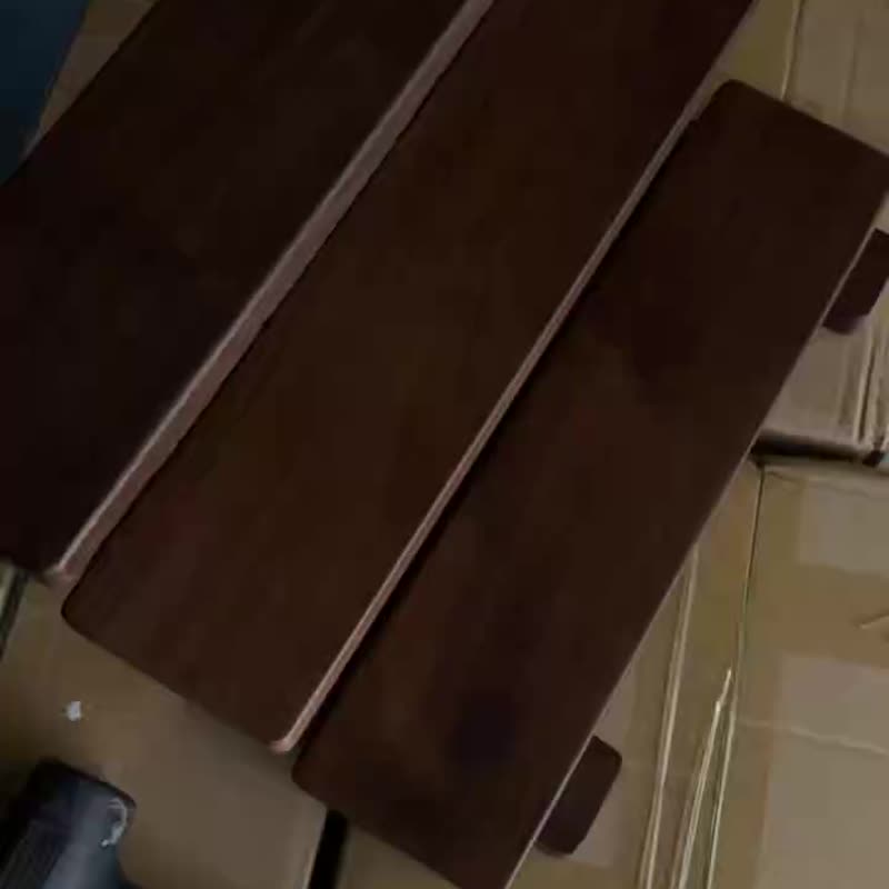 【三層展示階梯架】胡桃實木收納架/手作木頭陳列架 - 層架/置物架/置物籃 - 木頭 