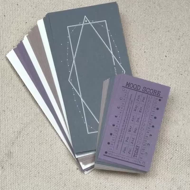 Astrology 2 - Starry - Notecard - Sticky Notes & Notepads - Paper Purple