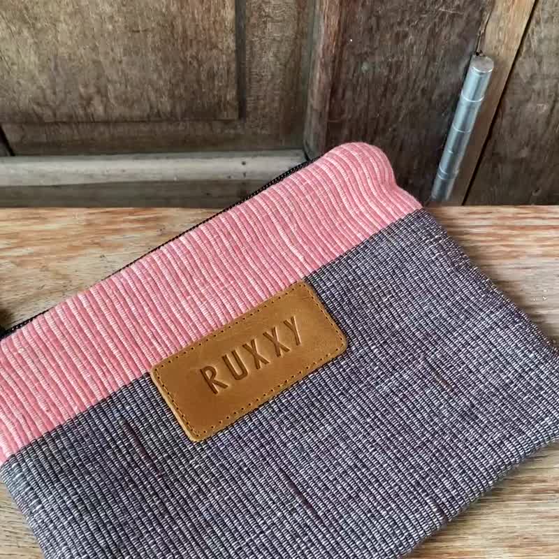 Ruxxy Kit Bag - 化妝袋/收納袋 - 棉．麻 