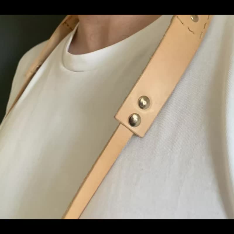 || PAPERICS || Leather Photography strap – 專業攝影師首選 - 相機背帶 - 真皮 咖啡色