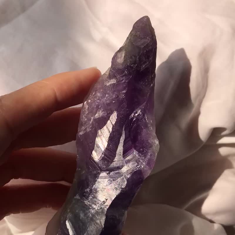 紫水晶 紫晶簇 紫晶涅槃 礦標 水晶簇 水晶原礦 擺設 原石 - 擺飾/家飾品 - 水晶 紫色