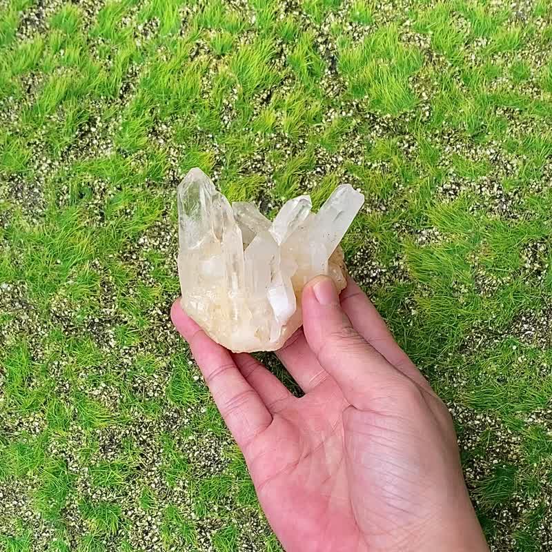 天然原礦白水晶簇 | 療癒 開運 消磁手鍊 | 快速出貨 入厝送禮 - 擺飾/家飾品 - 水晶 多色