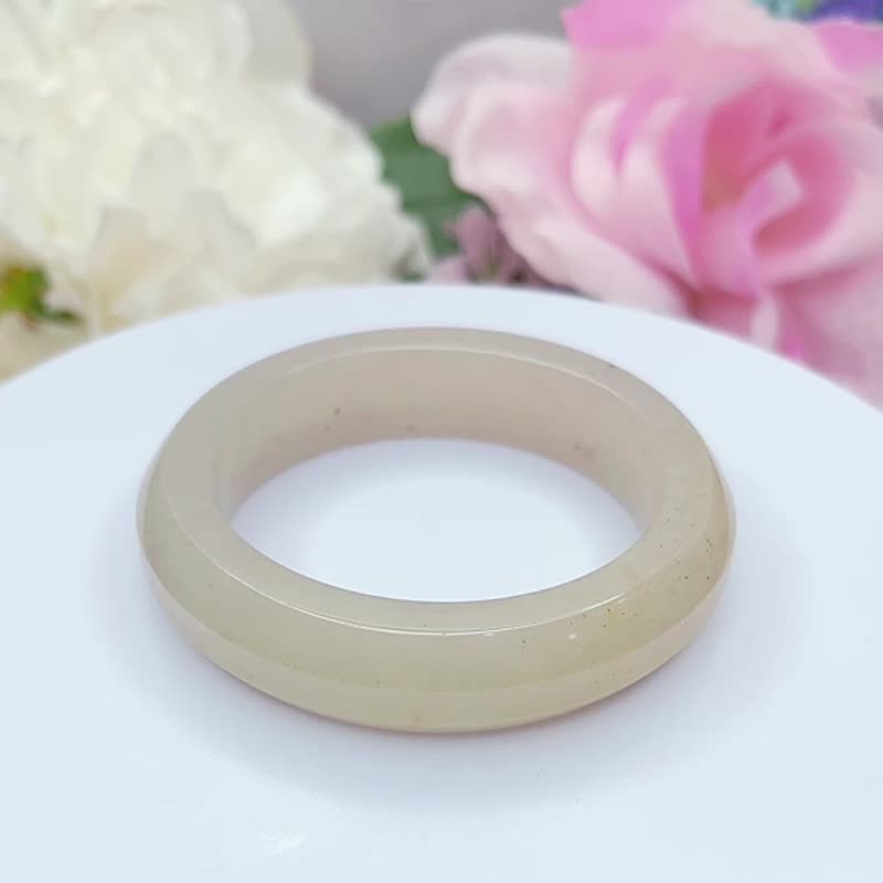 NO.143高冰紫玉 內徑 48MM 小圈口 六方鐲 佘太翠玉 手環 手鐲 - 手鍊/手環 - 玉石 多色