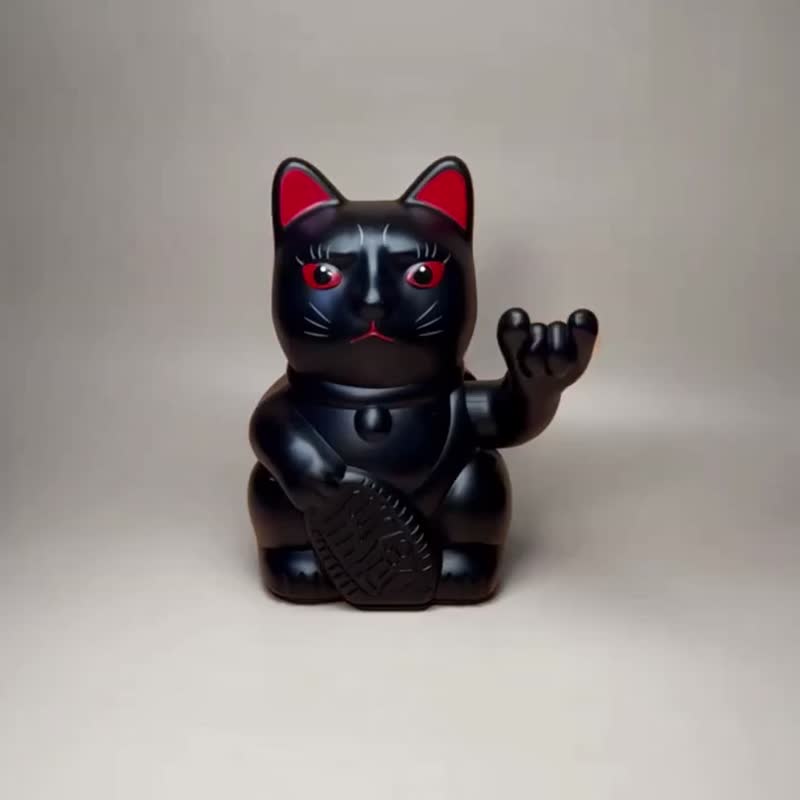 ANGRY CAT - 搖滾貓 - 擺飾/家飾品 - 塑膠 黑色