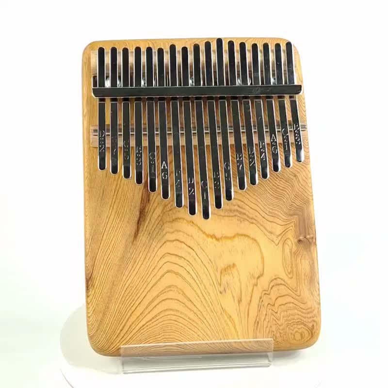 台灣紅檜拇指琴/17音拇指琴/KALIMBA - 吉他/樂器 - 木頭 咖啡色