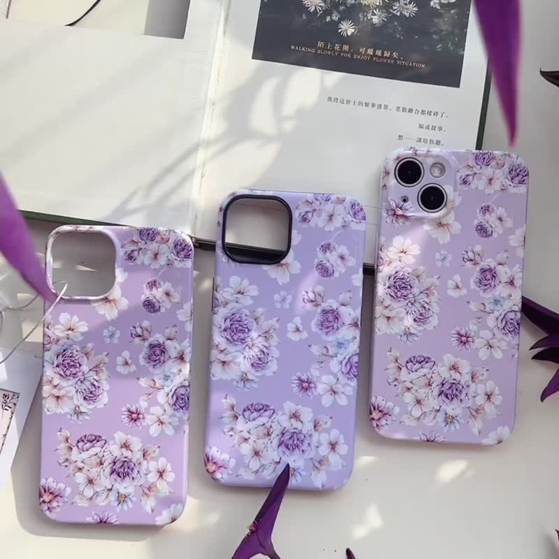 粉黛兒 造夢原創手機殼手繪插畫適用iPhone15max14plus13 12 - 手機殼/手機套 - 矽膠 