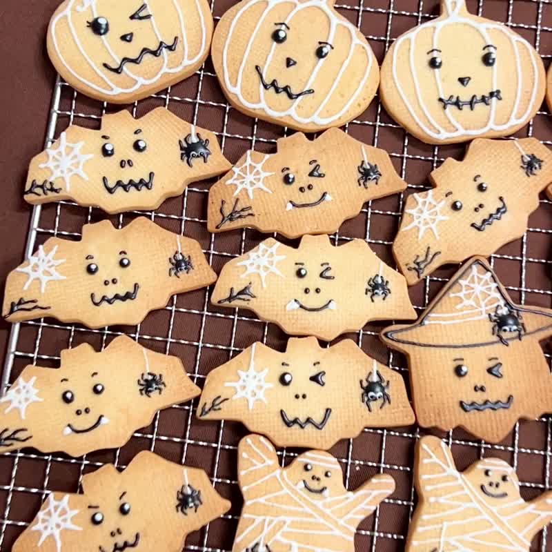 萬聖節微糖霜餅乾-5片/組 - 手工餅乾 - 新鮮食材 