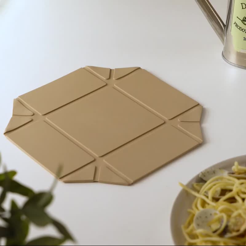 折折盒(含透視防塵蓋) 便當盒 保鮮盒 餐盒餐盤餐墊 - 便當盒/飯盒 - 矽膠 灰色