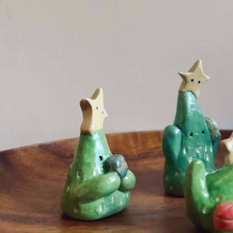 好忙的聖誕節 軟陶擺飾 - 擺飾/家飾品 - 其他材質 