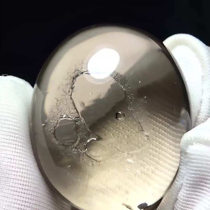 天然水膽蛋面  千萬億年大自然形成  晶體干淨  不可再生資源 - 吊飾/掛飾 - 玉石 