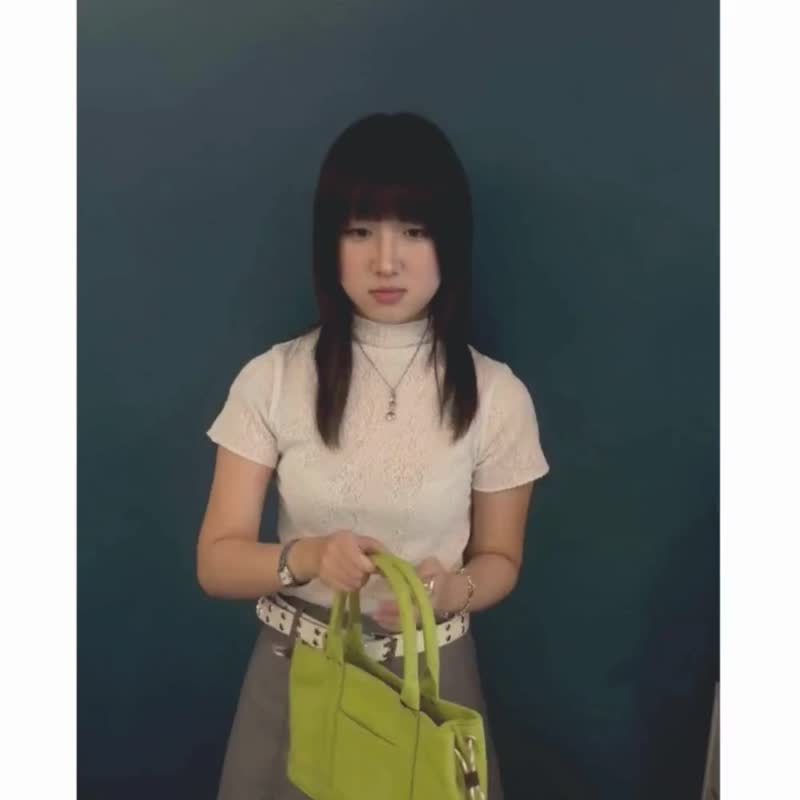 HATTORI服部 RC托特包S 綠色 日本豐岡鞄 - 手提包/手提袋 - 真皮 綠色