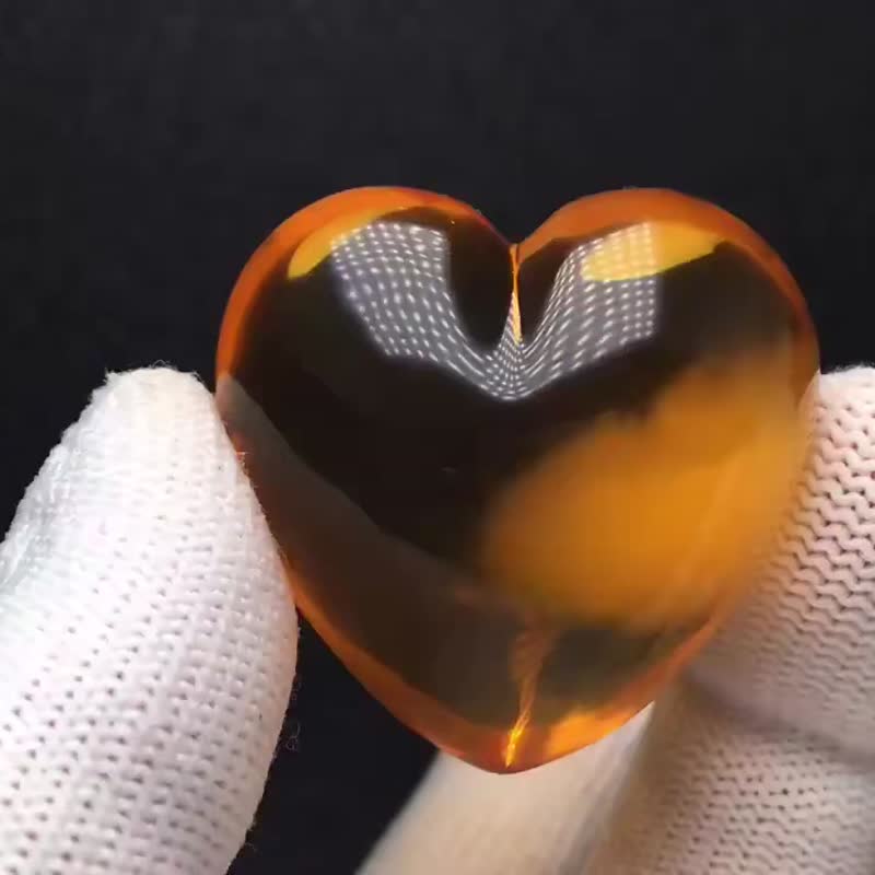 【扶光】極品天然金絞蜜玲瓏心意境吊墜項鏈 - 項鍊 - 寶石 