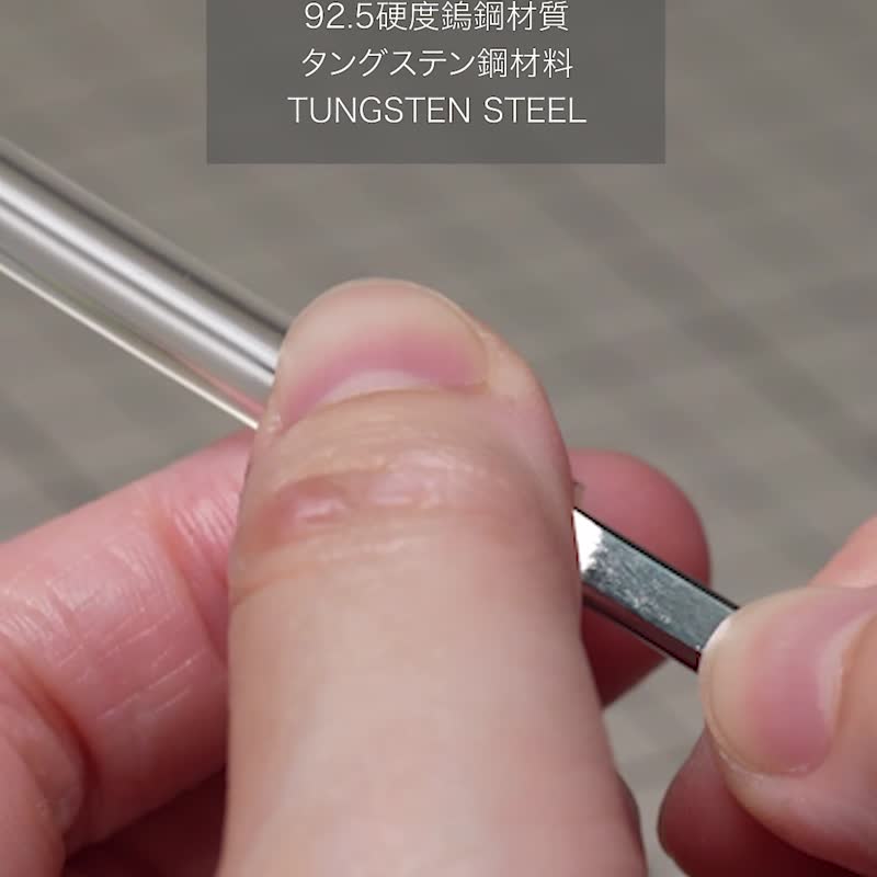 L.SERIES 0.05-0.6mm - 鎢鋼超硬刻線刀 - 零件/散裝材料/工具 - 其他金屬 