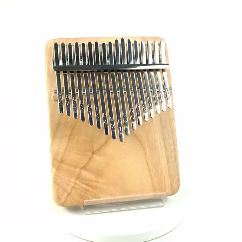 日本樟木拇指琴/17音拇指琴/KALIMBA - 吉他/樂器 - 木頭 金色
