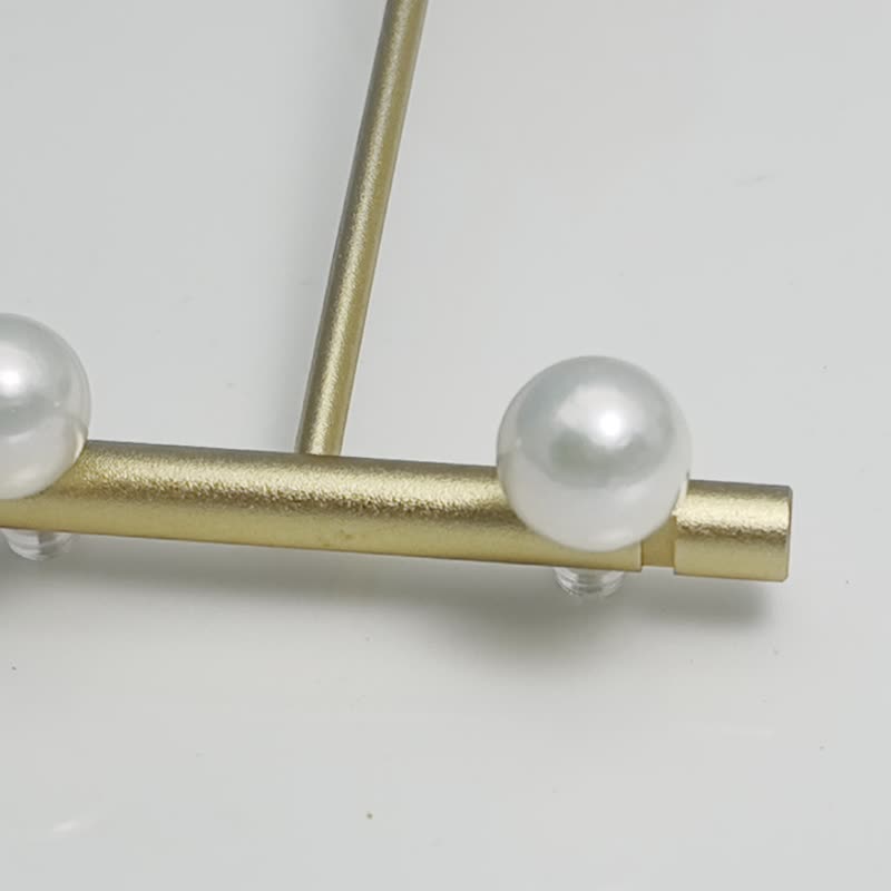 Plain earrings natural freshwater pearls large pearl sterling silver earrings simple - ต่างหู - ไข่มุก ขาว