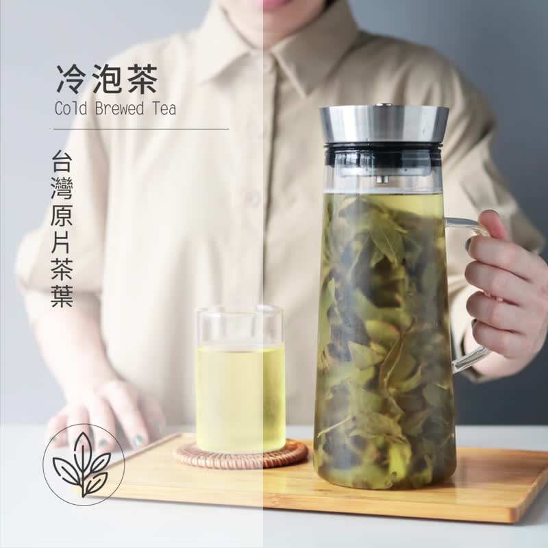 360度可出水、斷水性佳丨Driver 冷熱兩用茶/咖啡冷萃壺-1000ml - 咖啡壺/手沖壺 - 不鏽鋼 銀色