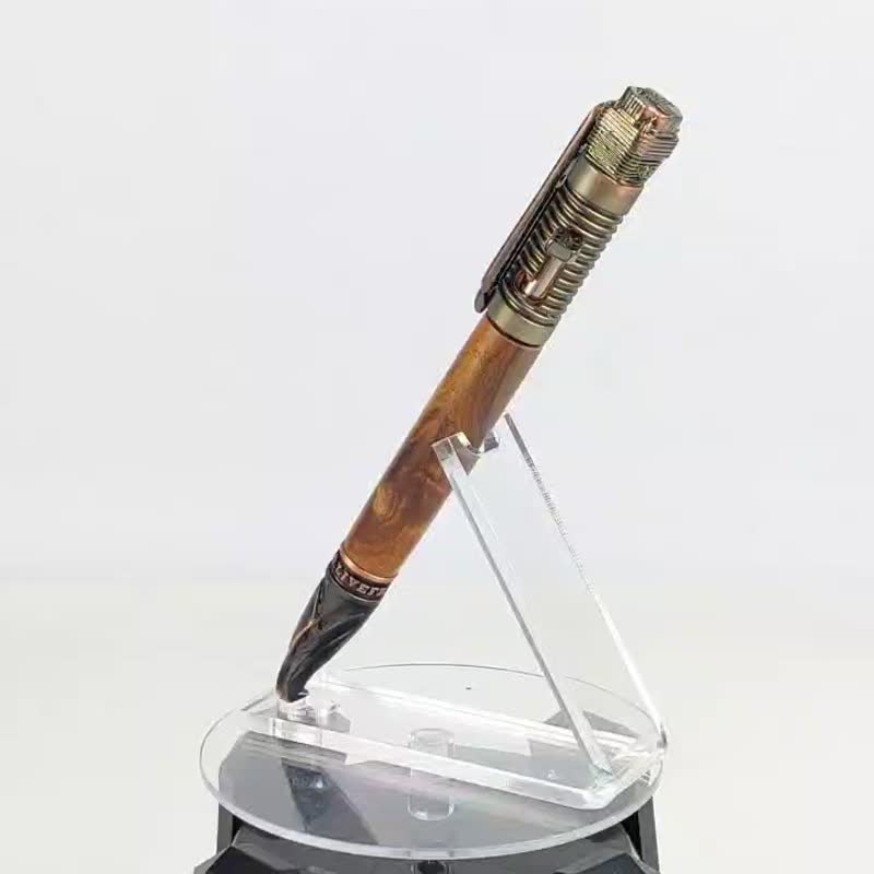 Vietnam Xiao Nan motorcycle ball pen/handmade ball pen/KOBE handmade pen - กีตาร์เครื่องดนตรี - ไม้ สีนำ้ตาล