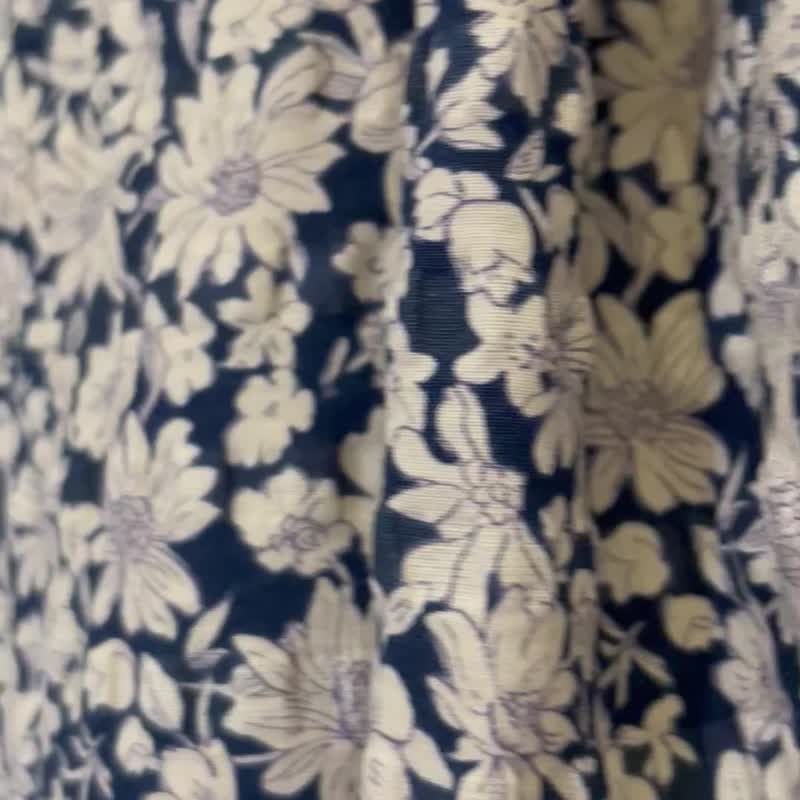 致150 - 夏裙 之三 日本布 - 裙子/長裙 - 棉．麻 藍色